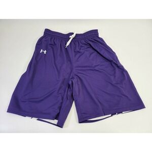 Women's Under Armour Drop Step Reversible Basketball Shorts in Purple UKS526W NW